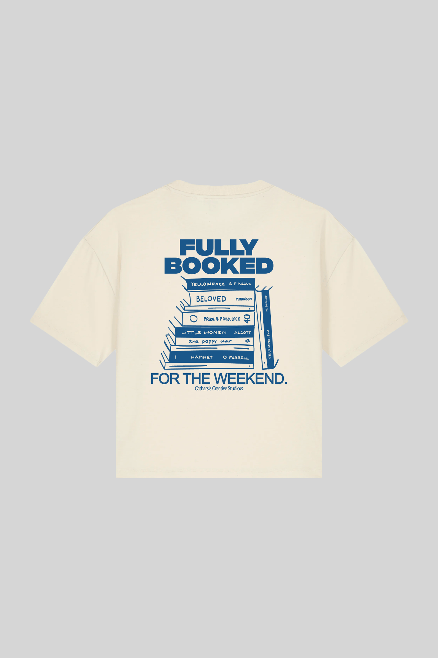 T-Shirt - fully booked cropped von Catharsis