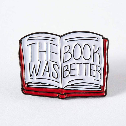 Pin booklover - punky pins