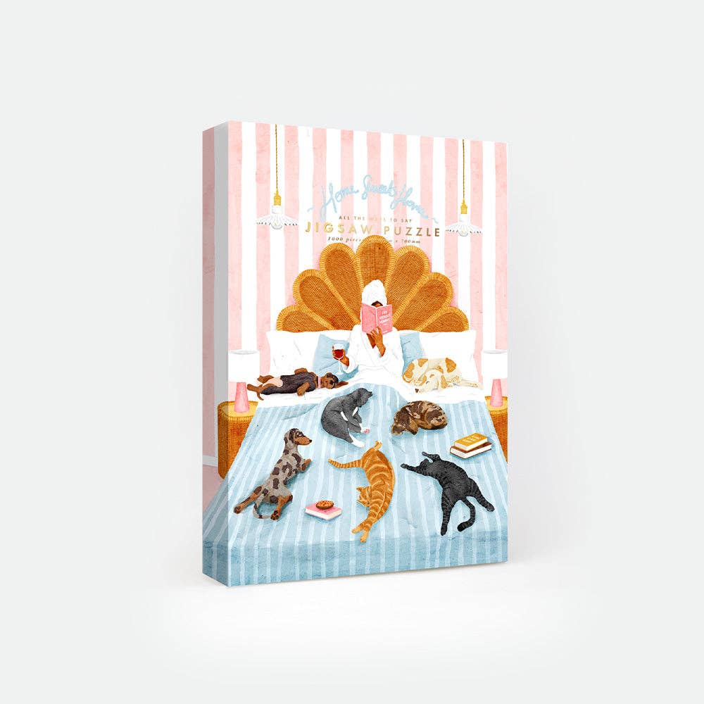 Puzzle Katzen, Leben ohne Menschen 1000 Teile - All the ways to say