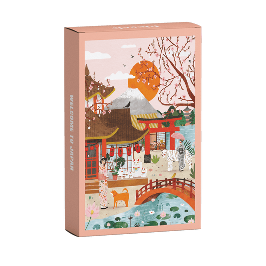 Piecely Puzzles - Mini-Puzzle Welcome to Japan, 99 Teile