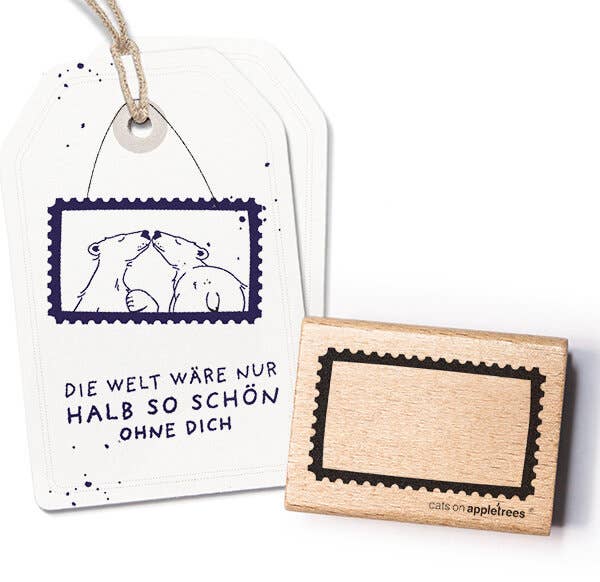 cats on appletrees - Stempel Briefmarke 5
