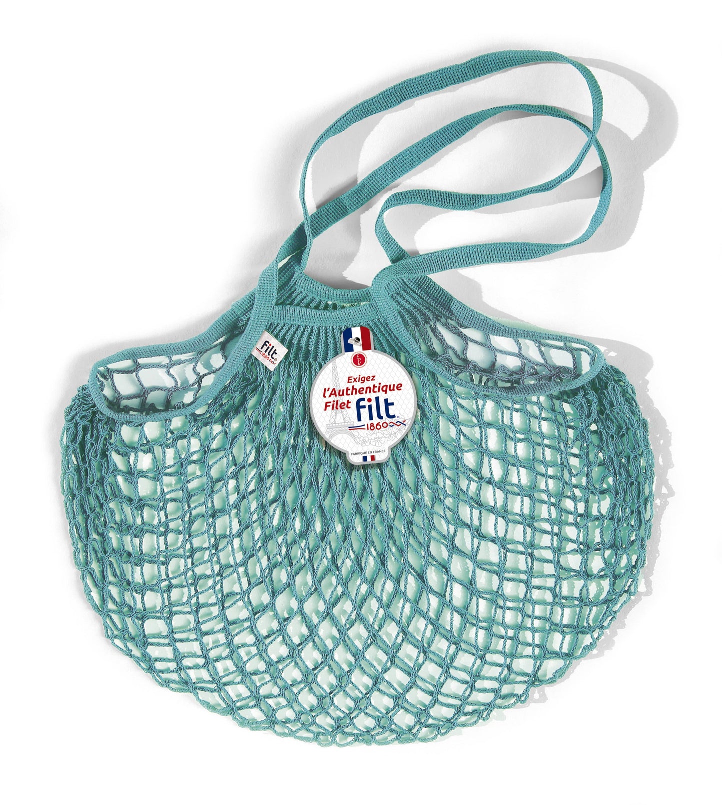Filt1860 - Aquablue Einkaufsnetz mit großen Griffen