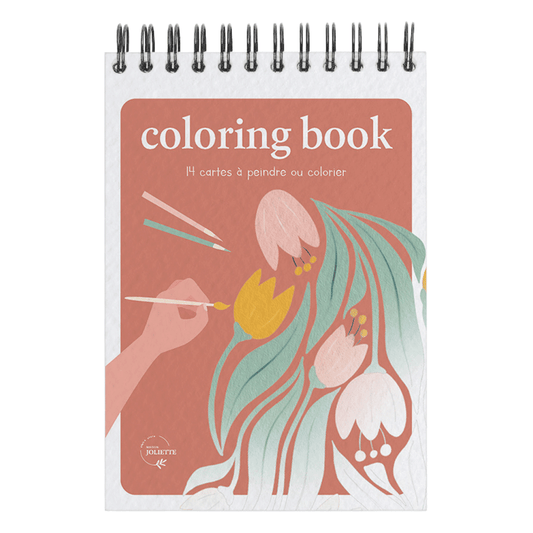 Maison Joliette A6 Malbuch - Floral #1