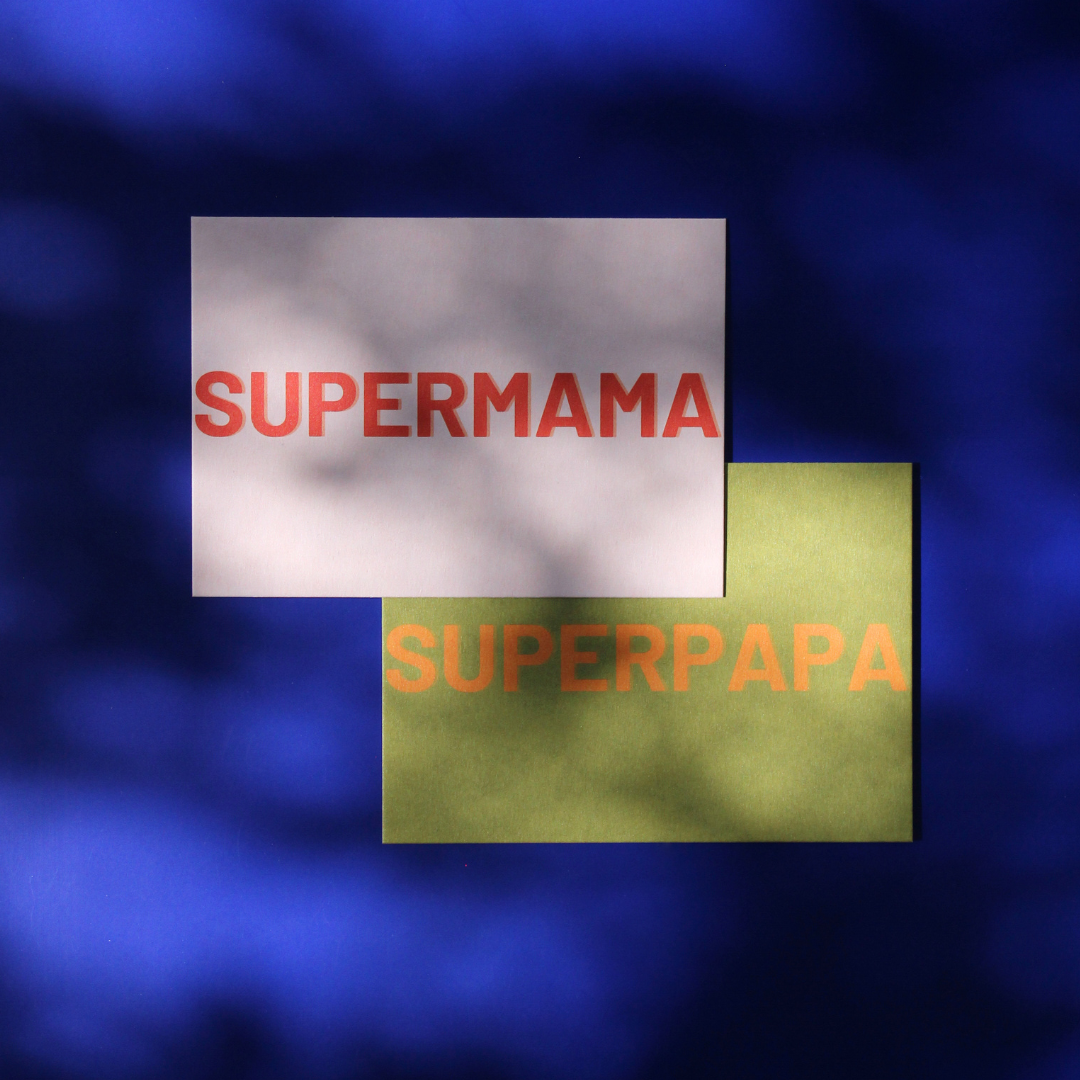 Postkarte - SUPERMAMA Herr&Frau Hempel