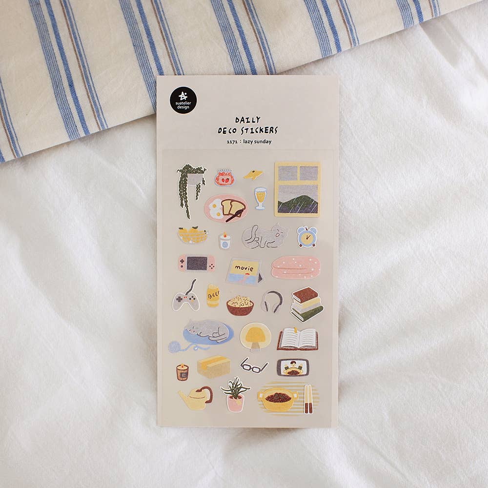 Sticker Fauler Sonntag Suatelier