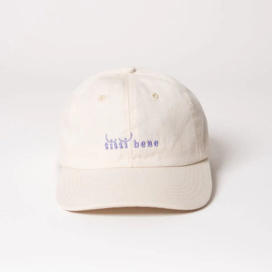 arrel  - Titti bene Dad Cap - Cream & Lavender