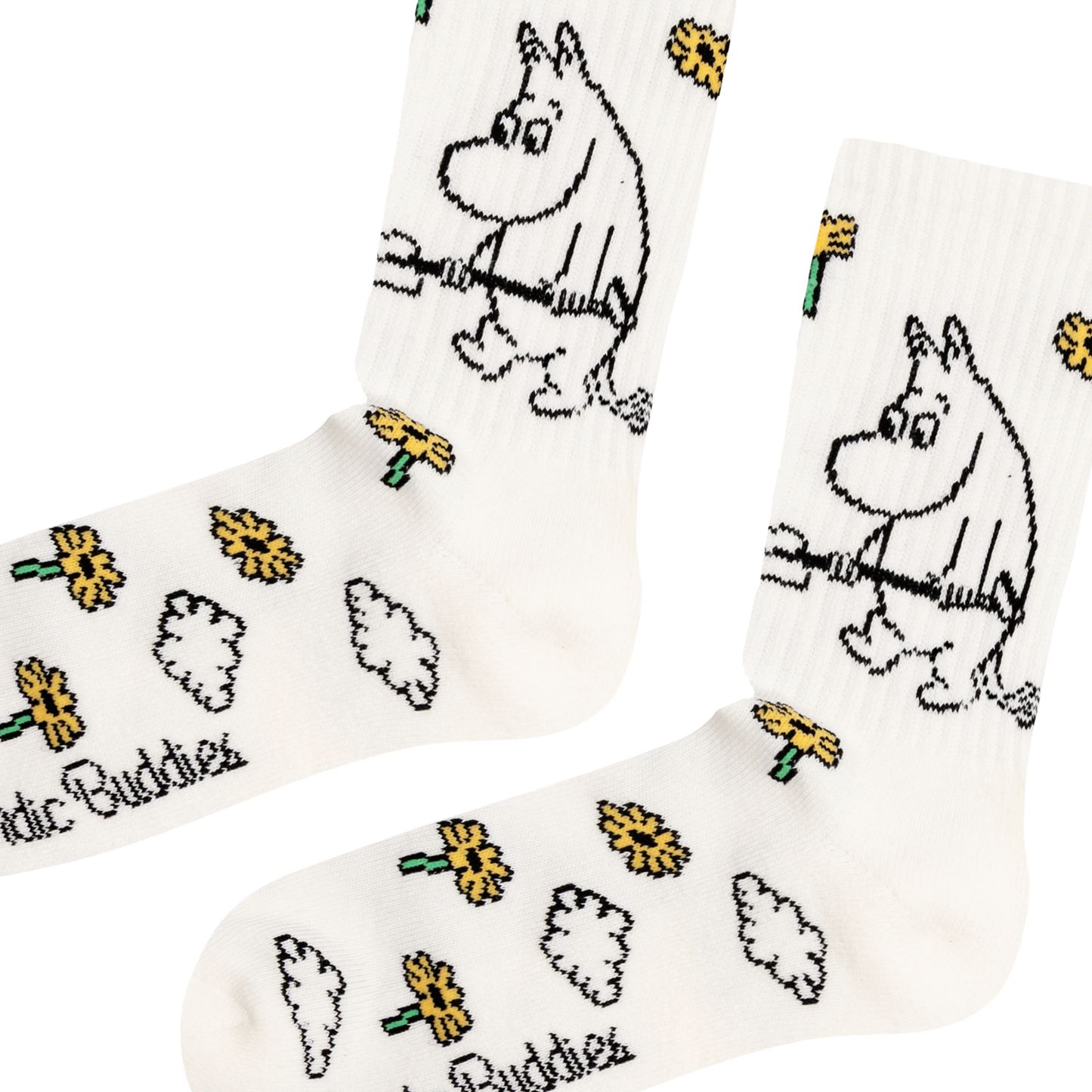 Nordicbuddies - Moomintroll Garten Damen Retro-Socken