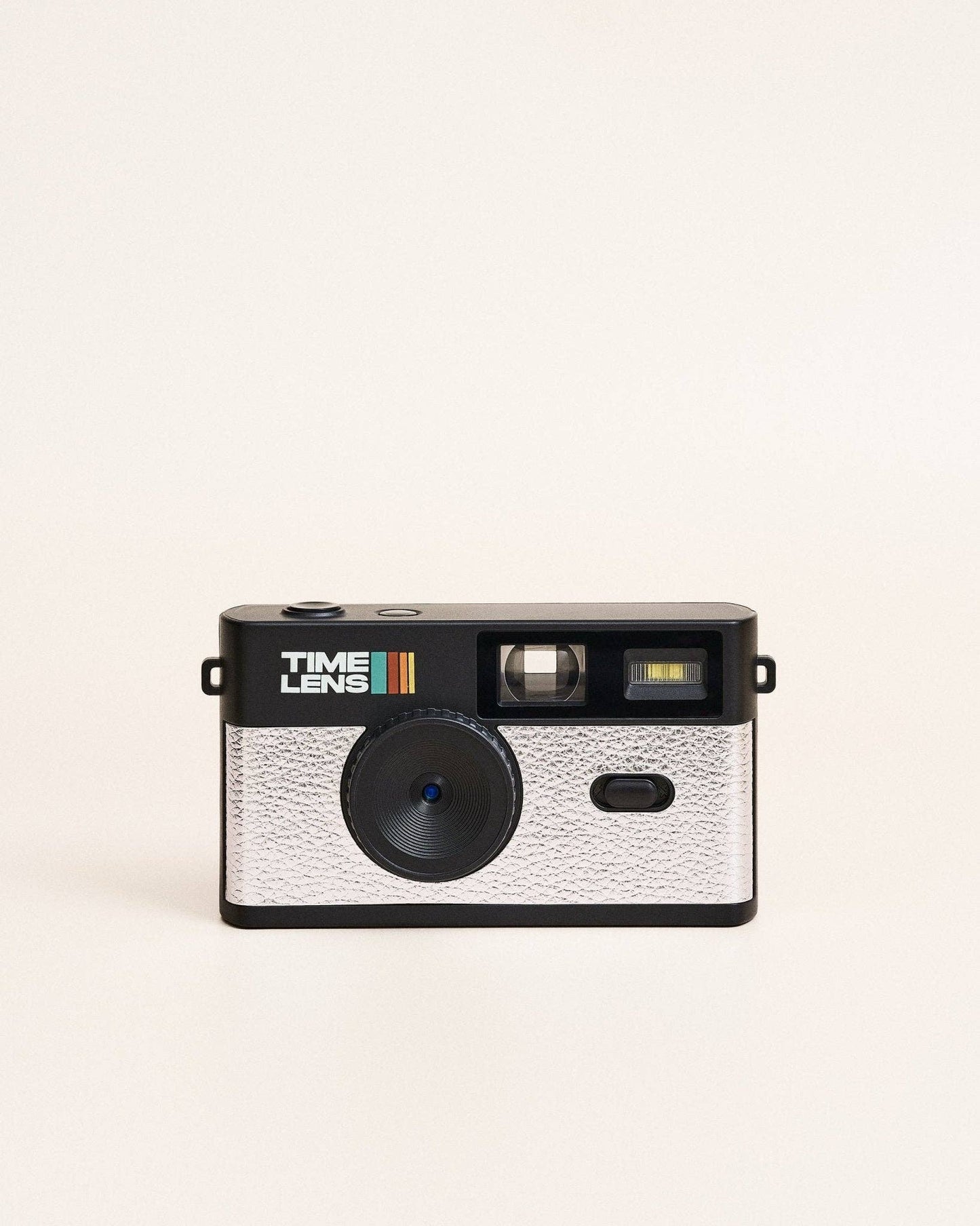 TimeLens® Vintage Camera POP EDITION 80's SILBER Digitalkamera