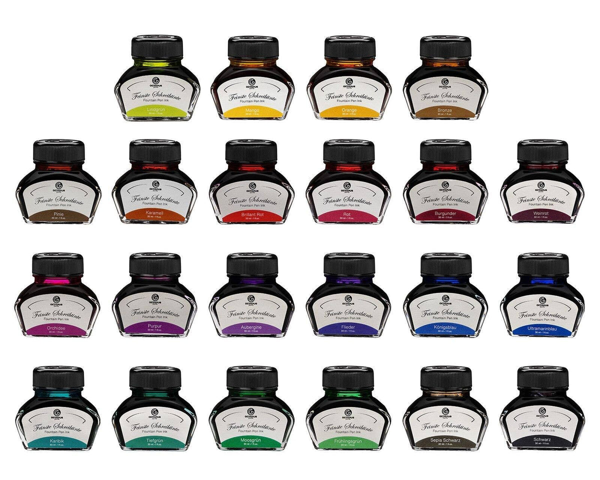 Octopus Concept GmbH - Schreibtinte Burgunder 30 ml