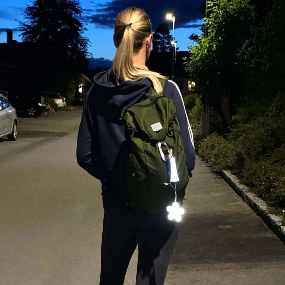 Firefly Reflectors - Reflektor mit weicher Quaste, Himmelblau