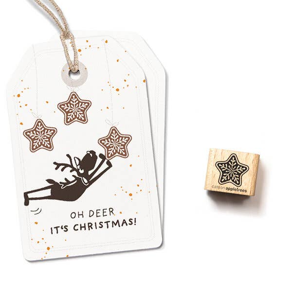 cats on appletrees - Ministempel Lebkuchen 5 - Stern