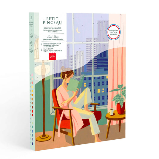 La Petite Épicerie - Malset nach Zahlen - Blaue Nacht