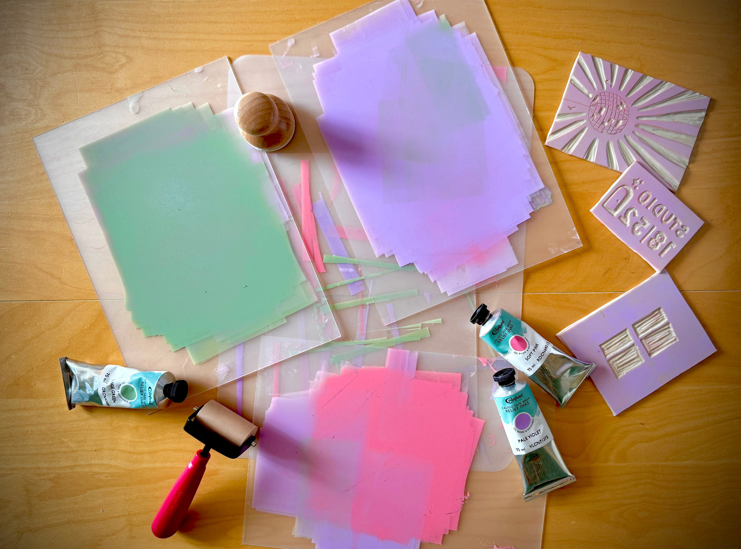 Workshop Linoleum Miniatures (Basics) mit Ricki @STUDIO1852_ 5.9.2026 von 14.30-17.30 Uhr