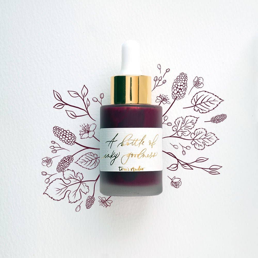 Maulbeere - Kalligraphie-Tinte von Tom's Studio