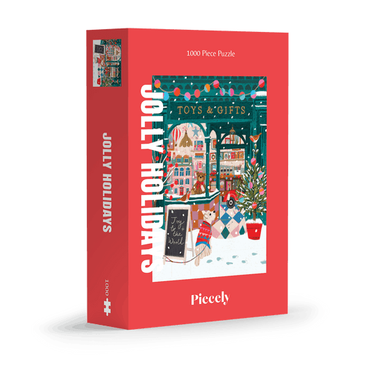 Piecely Puzzles - Puzzle Jolly Holidays, 1000 Teile