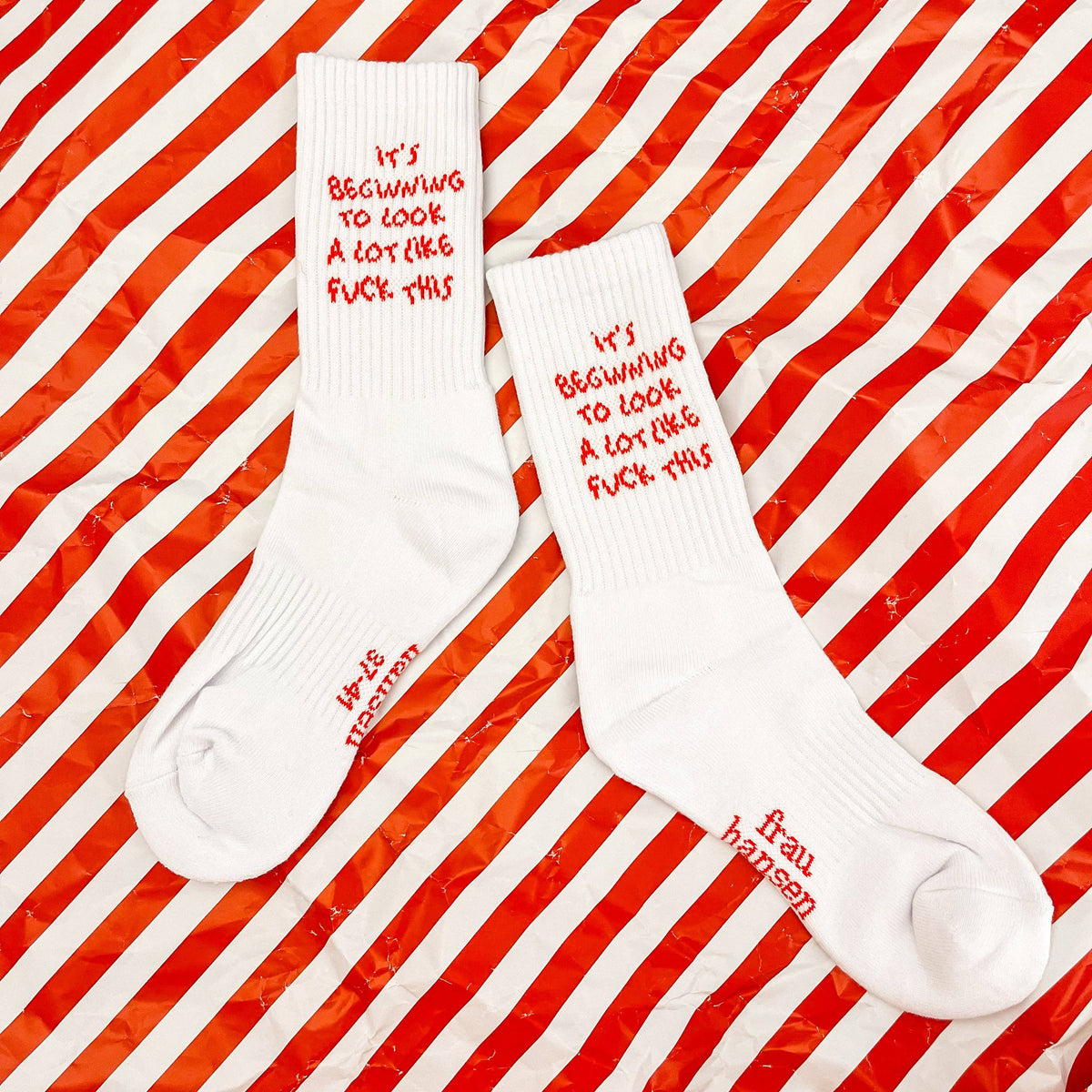 Frau Hansen - Socken FUCK THIS