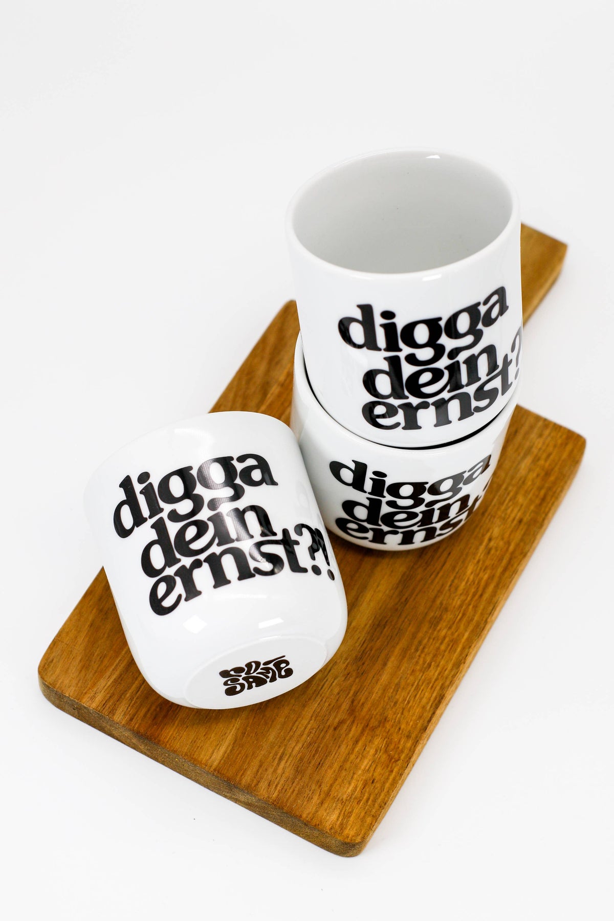 nosame - Becher digga dein ernst