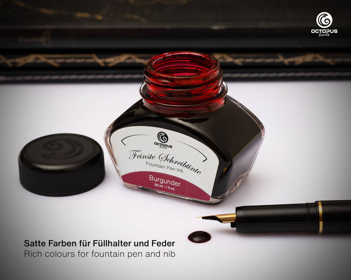 Octopus Concept GmbH - Schreibtinte Burgunder 30 ml
