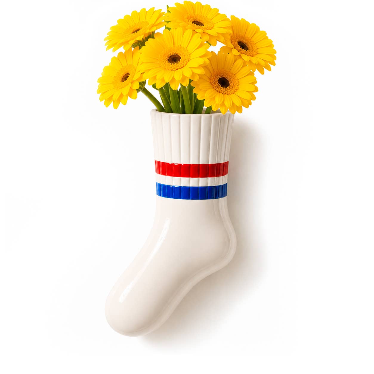Upside Stories - Wandvase Socke