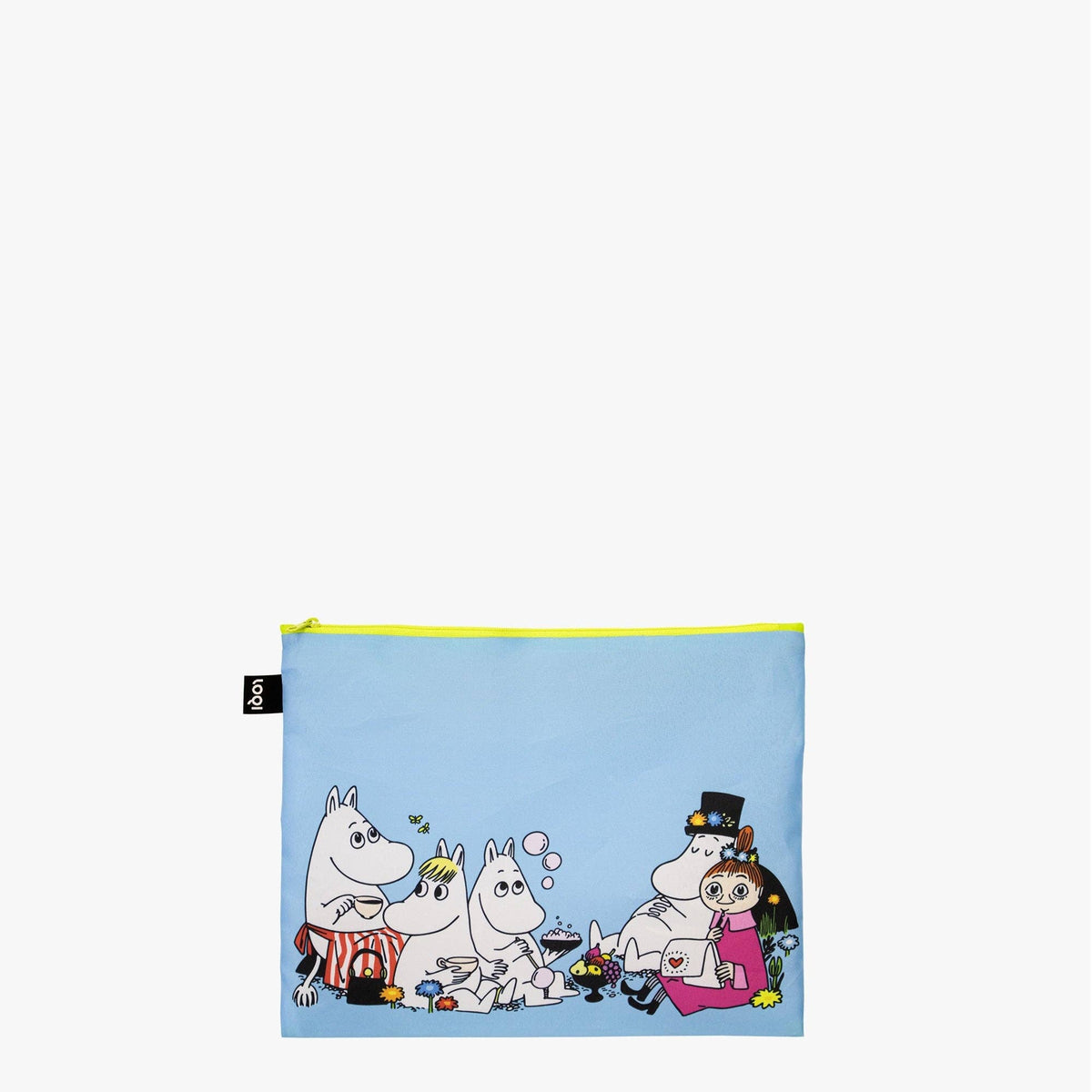 LOQI - MOOMIN Together Taschen mit recyceltem Reißverschluss