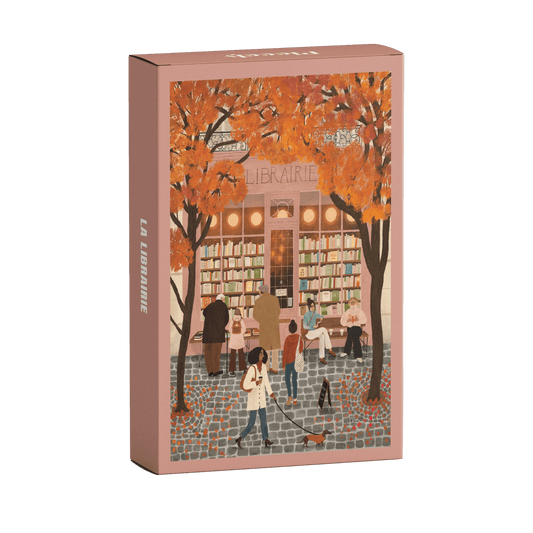 Piecely Puzzles - Mini-Puzzle La Librairie, 99 Teile