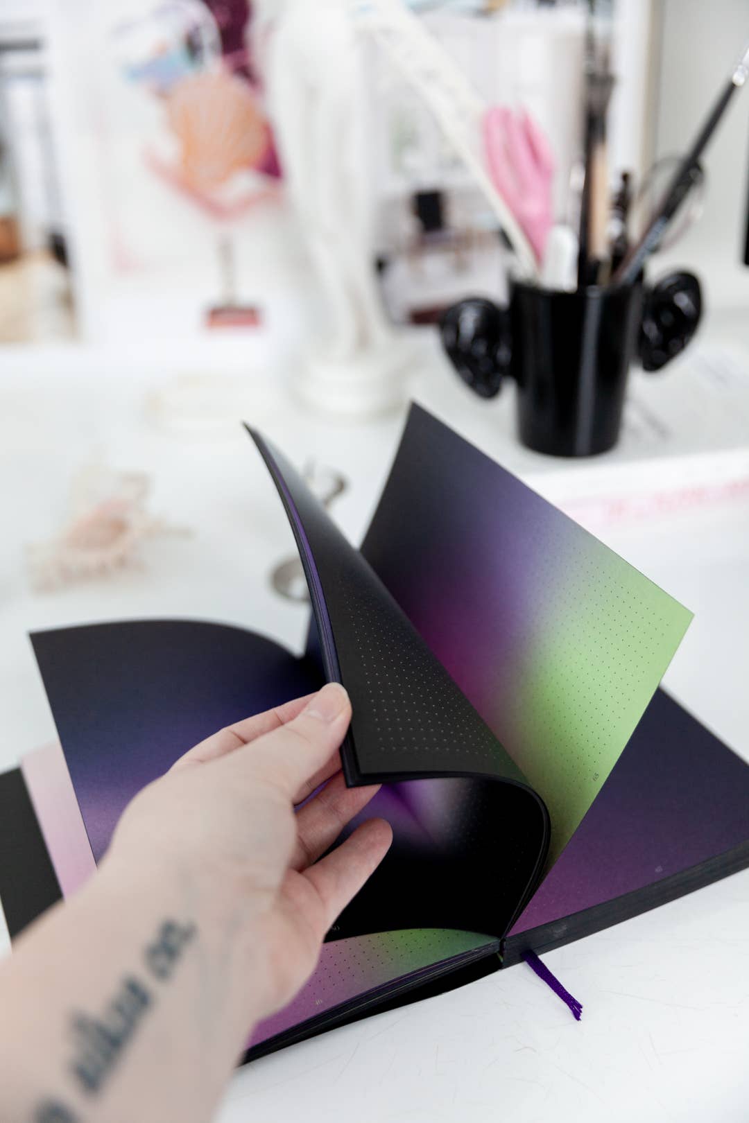 Aura notebook - Aura Notizbuch A5 | NORDLICHTER