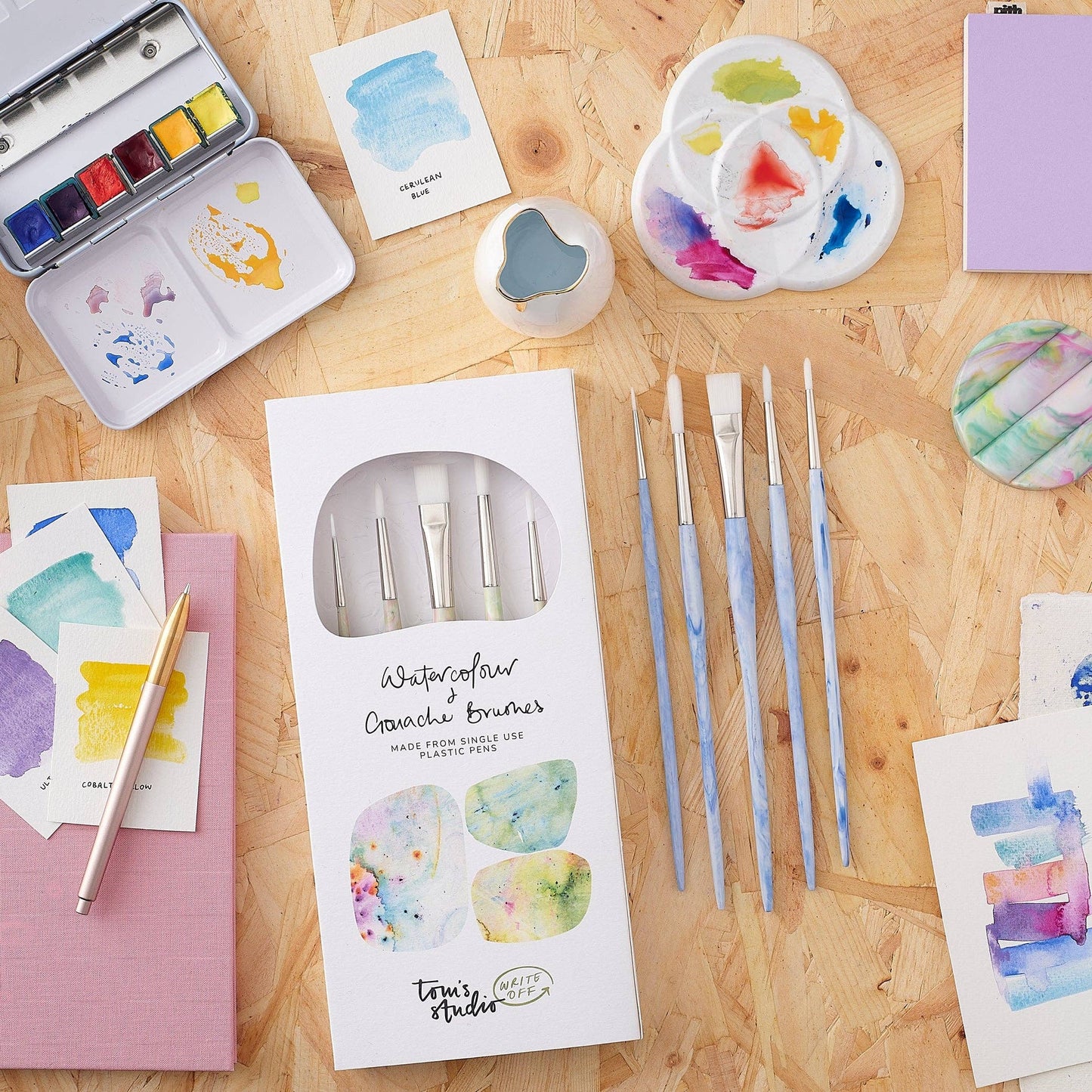 Tom's Studio - Write Off Pinselset