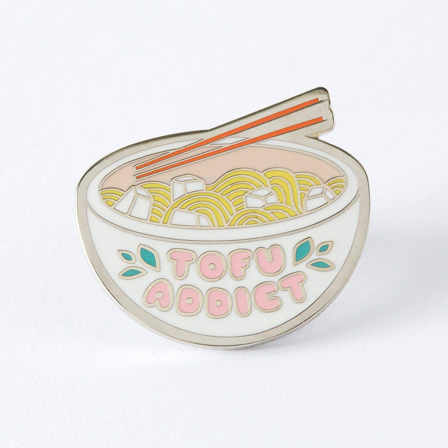 Pin Tofu-Süchtig - punky pins