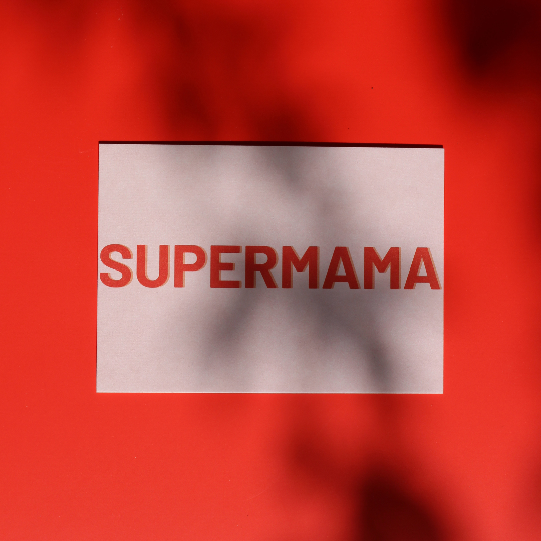 Postkarte - SUPERMAMA Herr&Frau Hempel