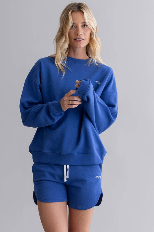 Hey Honey - Sweater Royal Blue
