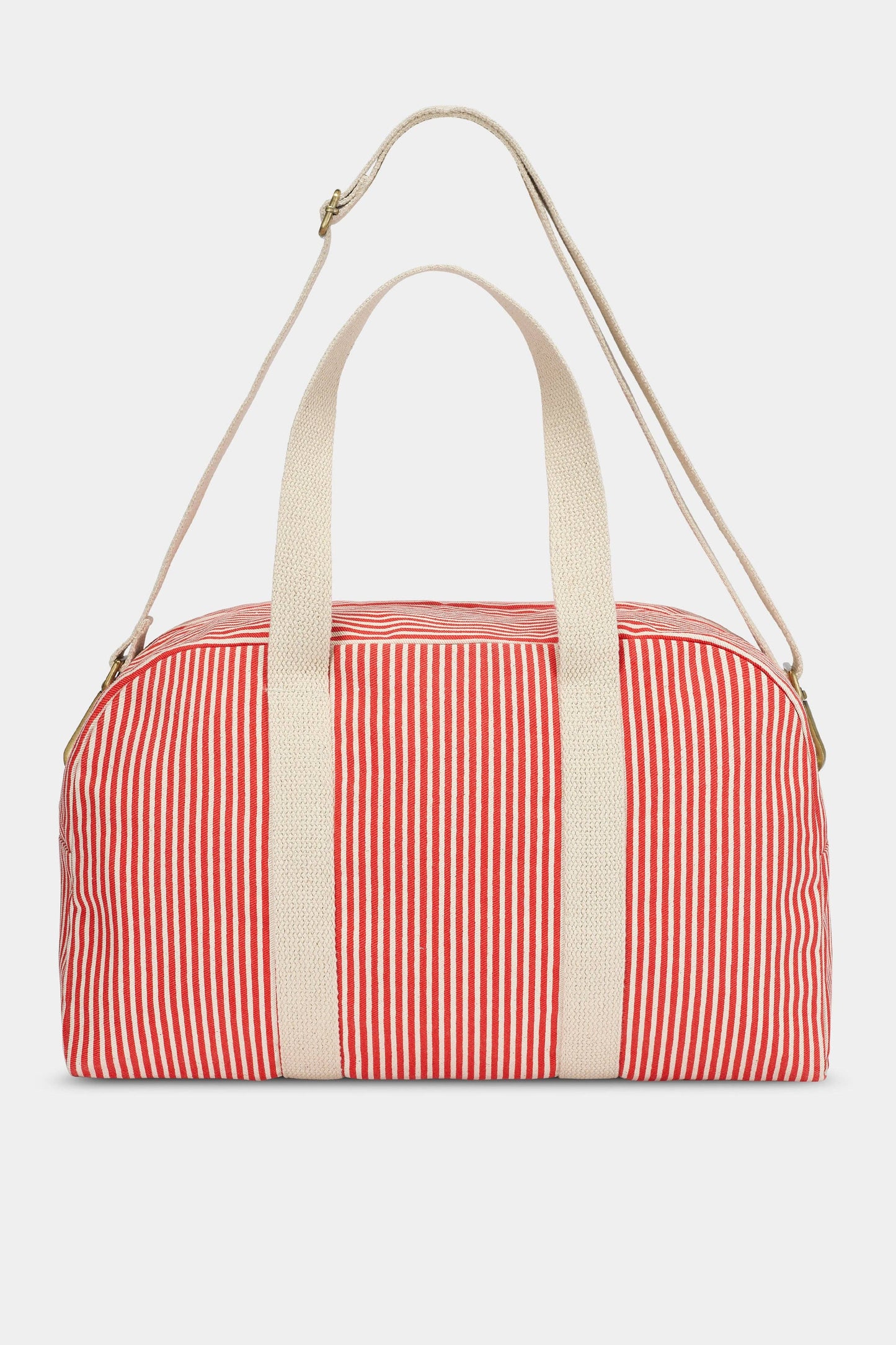 Hindbag - Weekender-Tasche Charlie rote Streifen