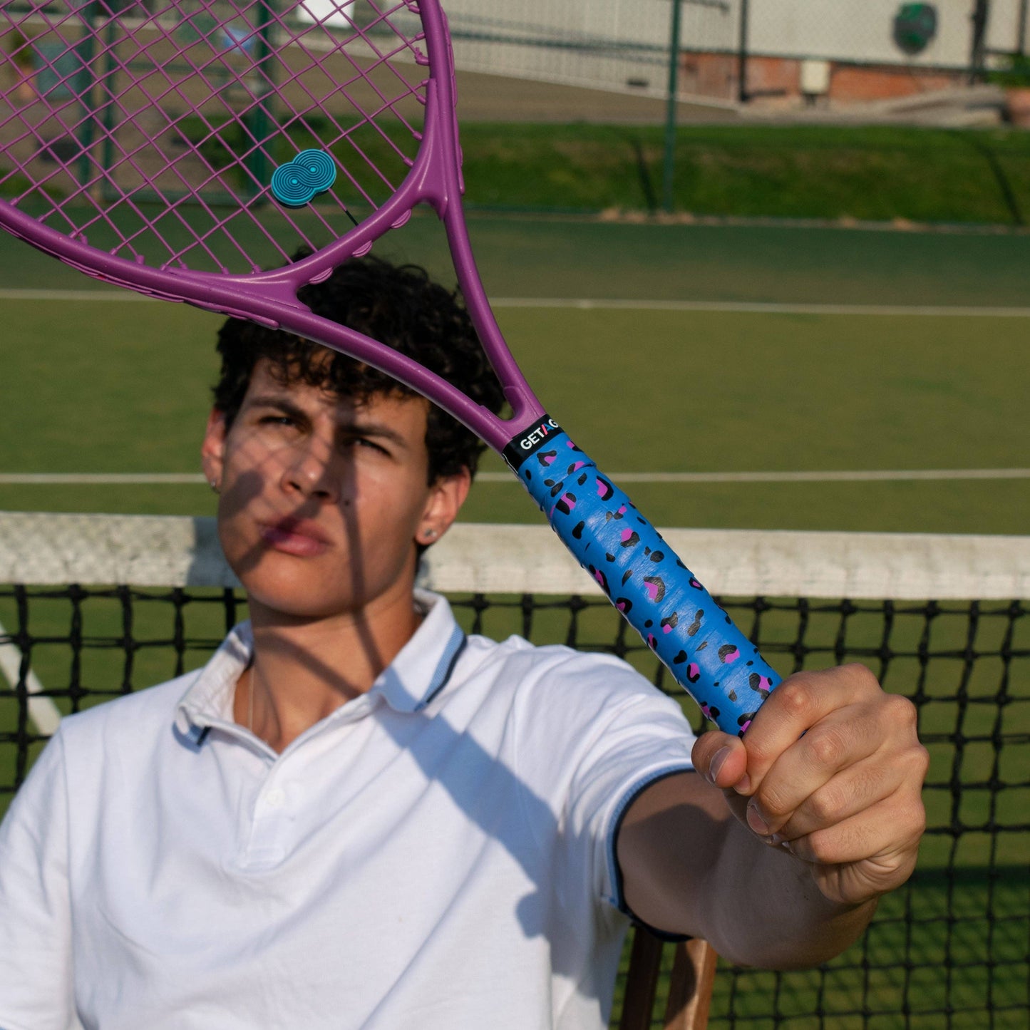 Overgrip Tennis oder Padel Blue Leo Looik Get A Grip Club - Griffband mit Style