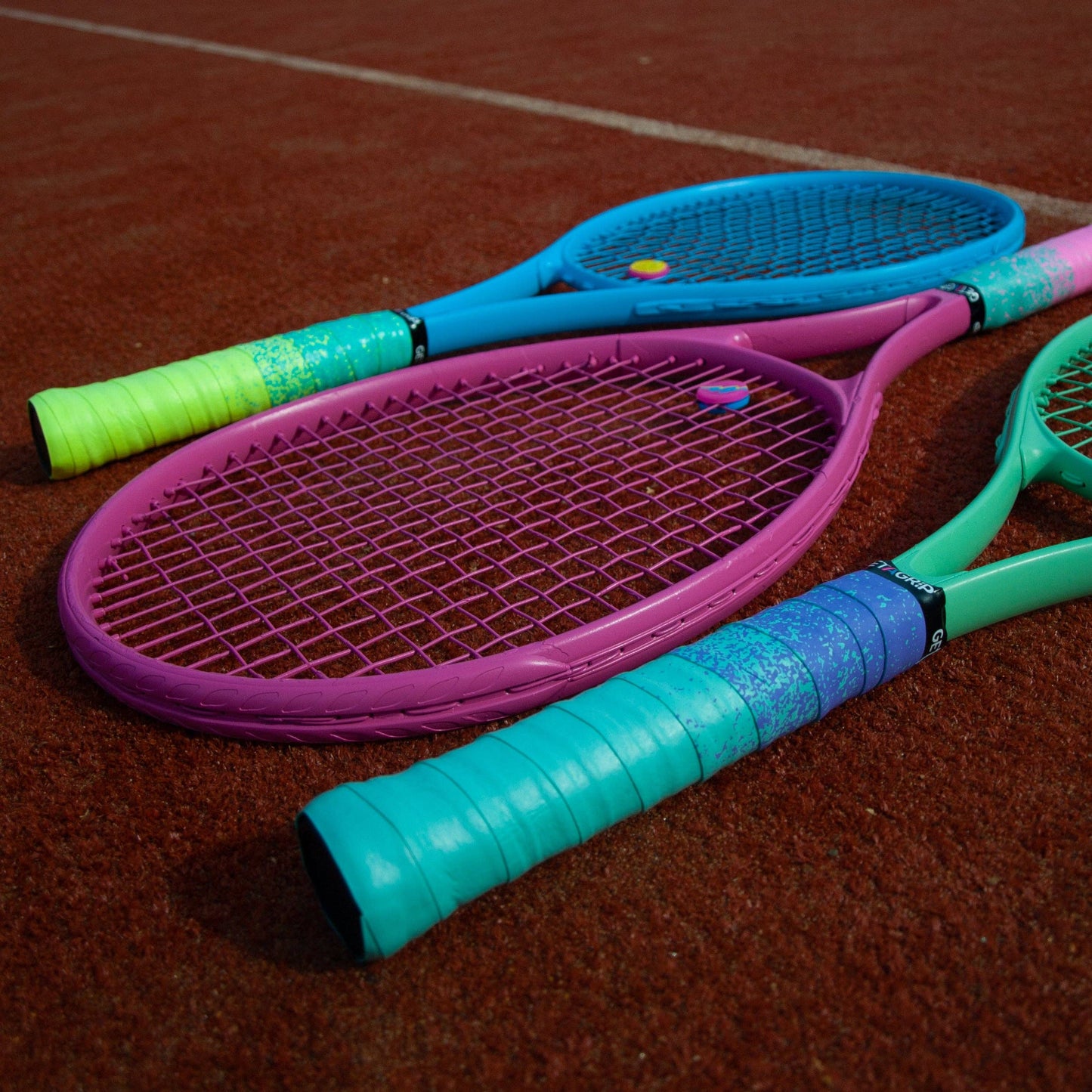 Overgrip Tennis oder Padel Neon Gradient Get A Grip Club - Griffband mit Style