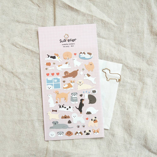 Sticker Sweet Dogs Suatelier