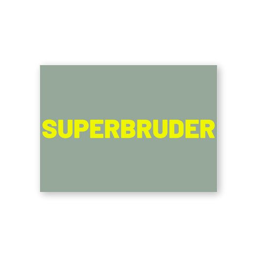 Postkarte - SUPERBRUDER von Herr & Frau Hempel