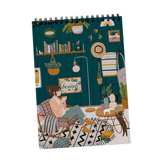 Skizzenbuch „Cozy“ A5 von Maison Joliette