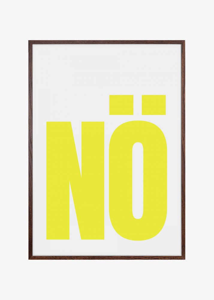 Print Nö Moderne typografische Kunstwerke - Pictufy