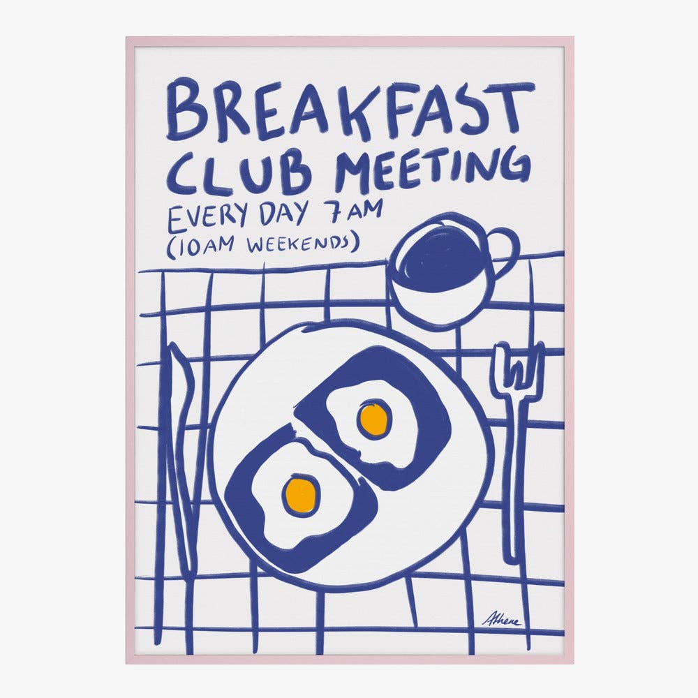 Pictufy Wholesale - Breakfast Club Eier-Kunstdruck – Naive Küchendekoration