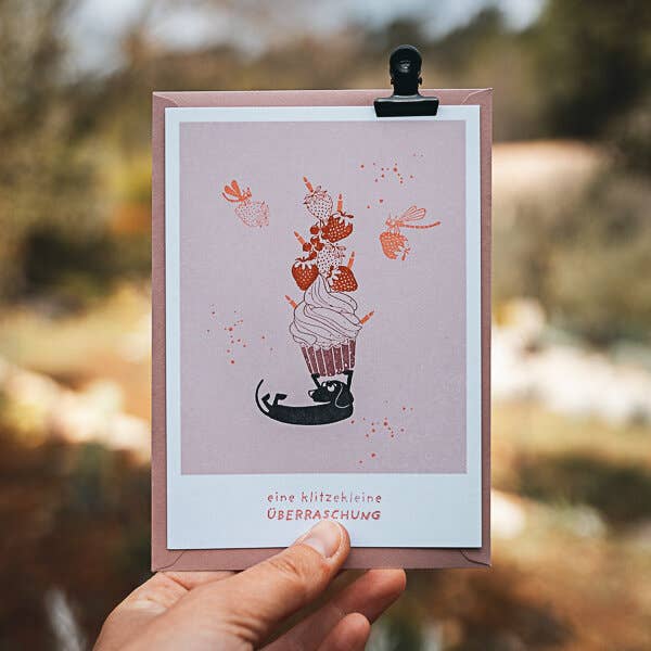 cats on appletrees - Stempel Cupcake 2