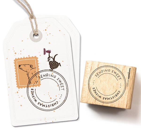 cats on appletrees - Stempel Sweet Christmas Wishes - Siegel