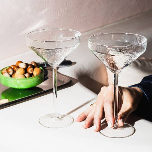 Cocktailglas Claude | Set aus 2 | klar | Martinigläser Brut Homeware