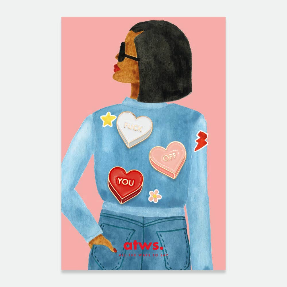 Pins F*ck you off (3er Set) - ALL THE WAYS TO SAY