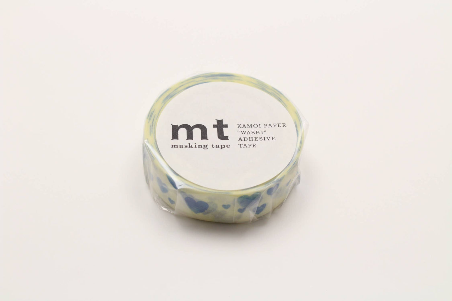 mt masking tape - Washi Tape heart stamp blue mt basic MT01D332RZ
