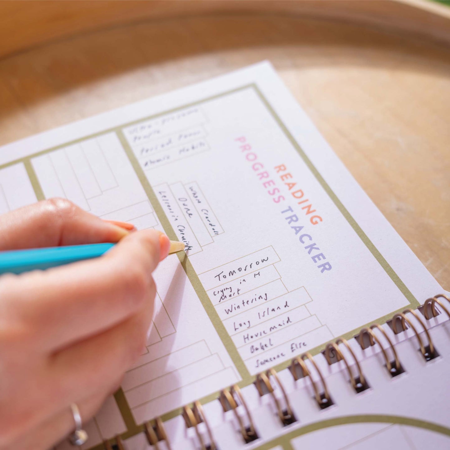 Reading Journal - Lesetagebuch A5 Hardcover/Spiral - Good Tuesday