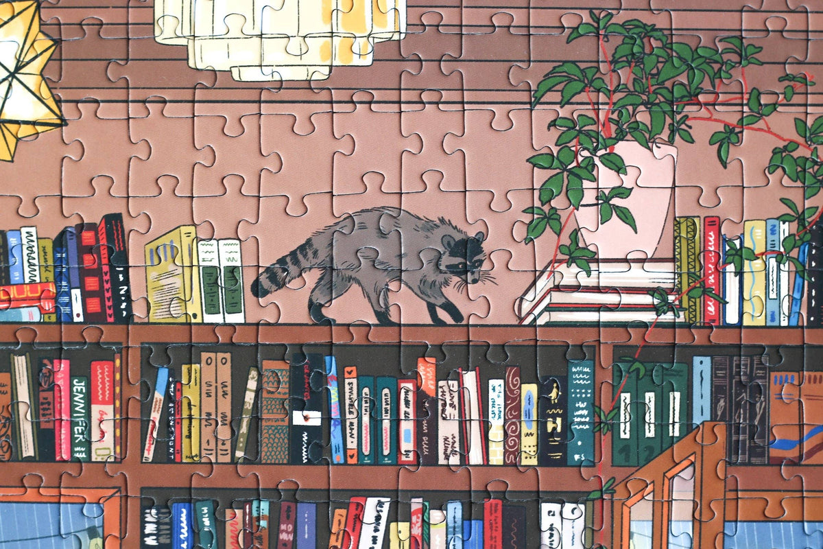 Piecely Puzzles - Puzzle Book Nook, 1000 Teile