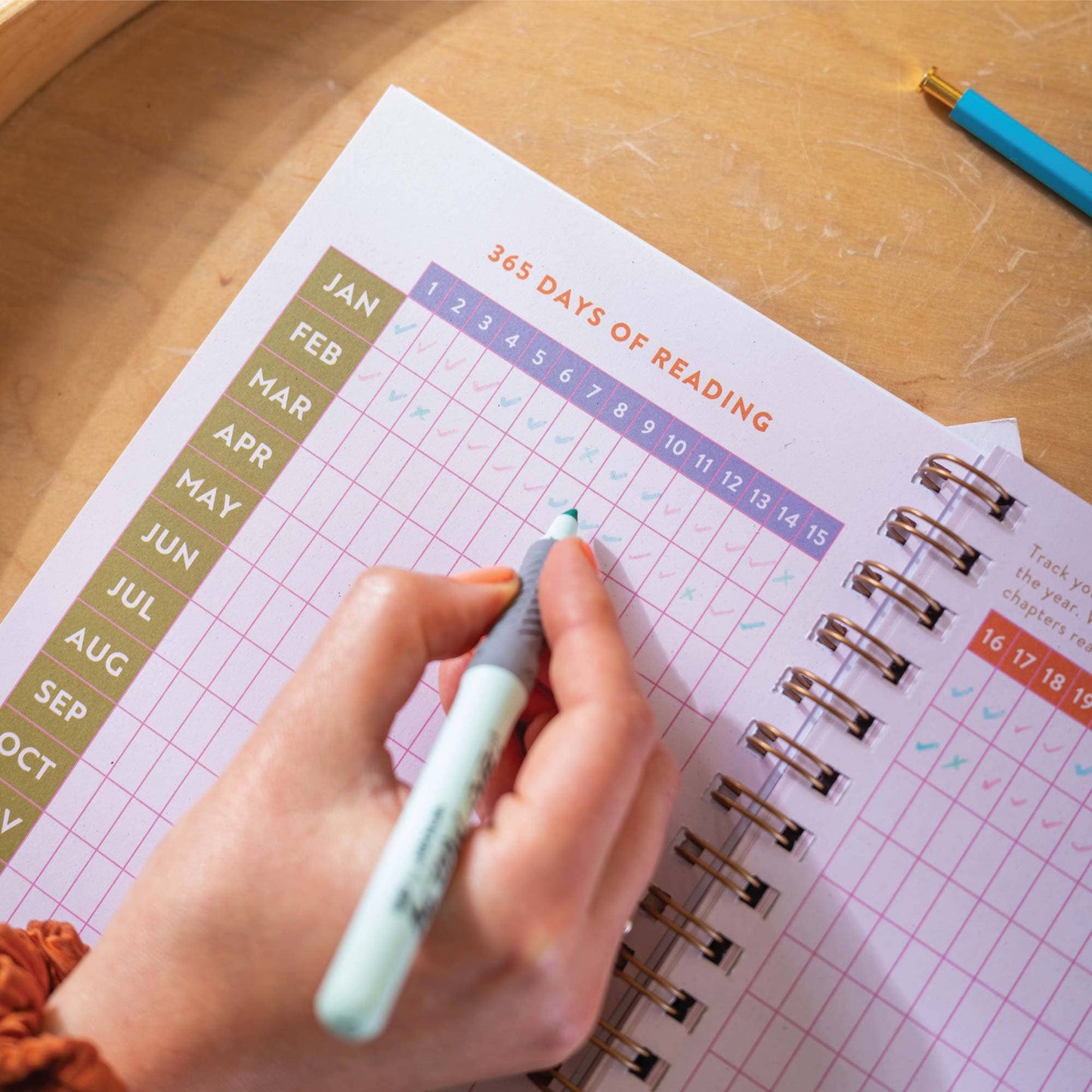 Reading Journal - Lesetagebuch A5 Hardcover/Spiral - Good Tuesday