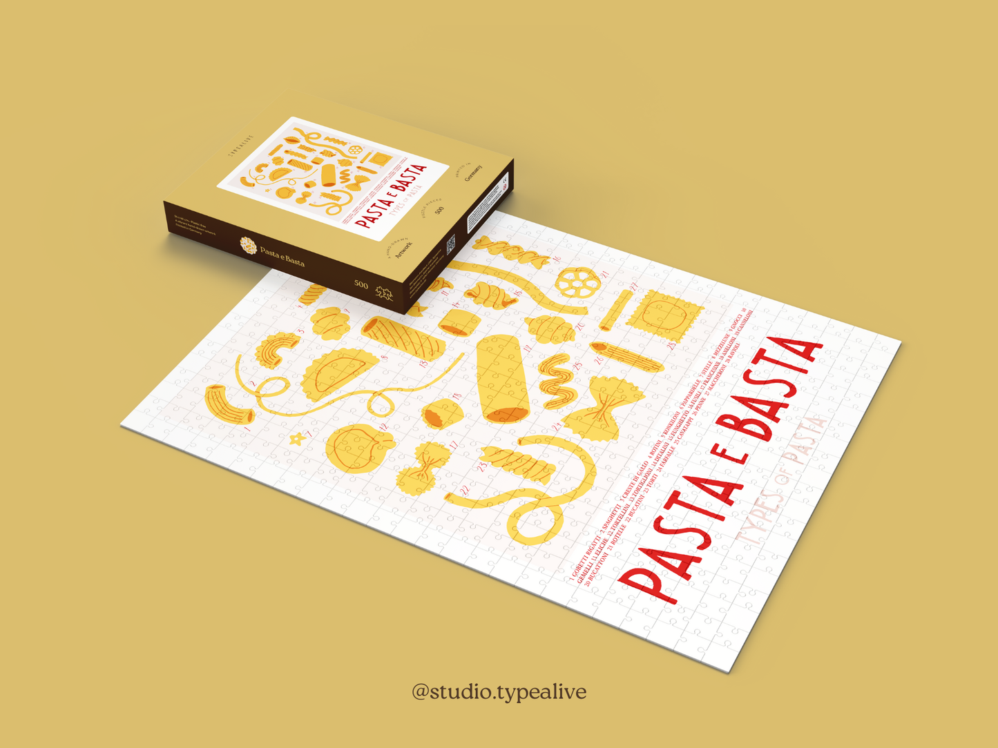 Puzzle / Pasta e Basta von typealive