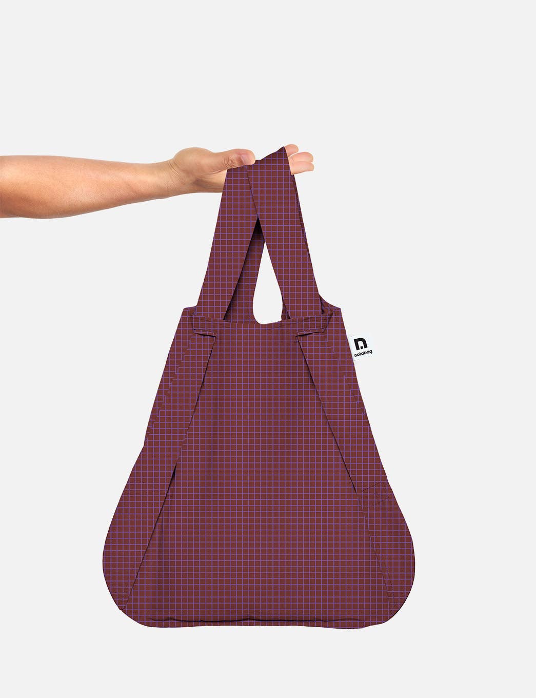 Notabag - Original Rucksack und Tasche – Pflaume bitte