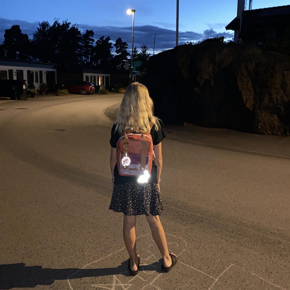 Bag Charm Zitronenweicher Formreflektor - Firefly Reflectors