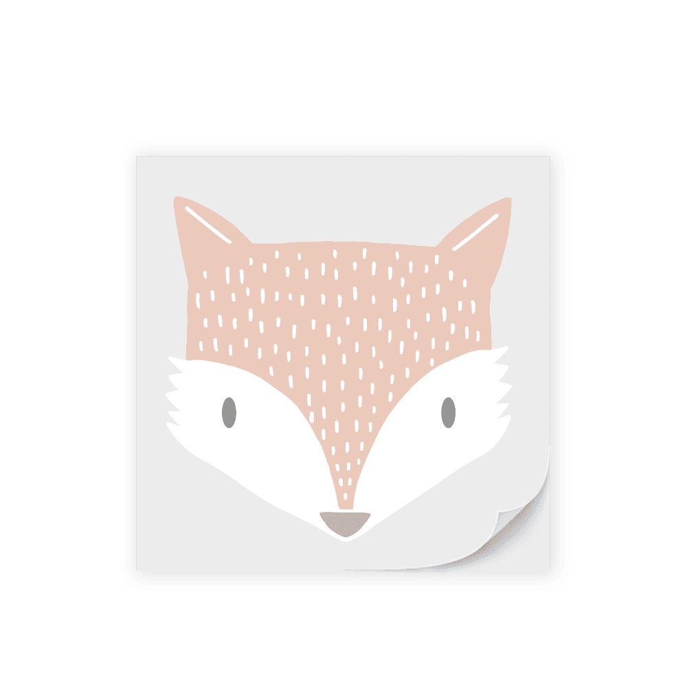 feines - Jan | Haftnotiz Fuchs